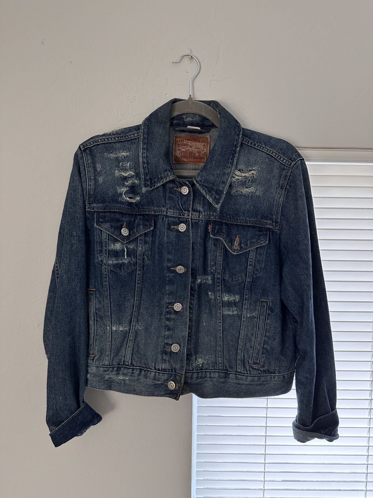 Levi's Japanese Levi’s 90s Vintage Distressed Jacket Size US S / EU 44-46 / 1 - 4 Thumbnail