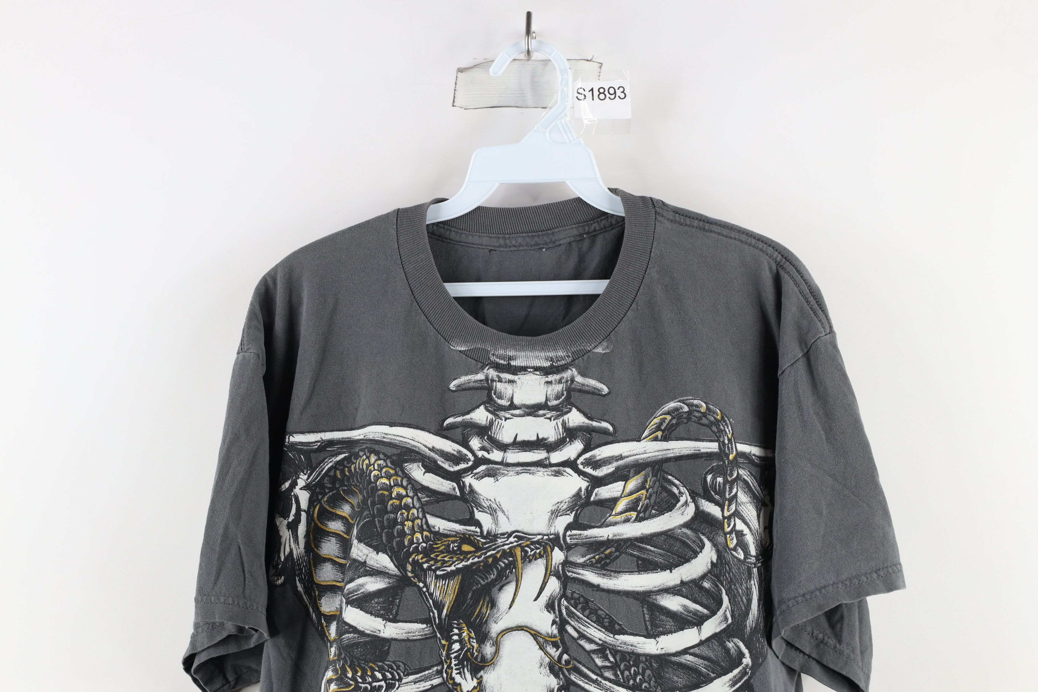 Vintage Vintage Y2K Streetwear Snake MMA UFC Fighting T-Shirt Size US M / EU 48-50 / 2 - 2 Thumbnail