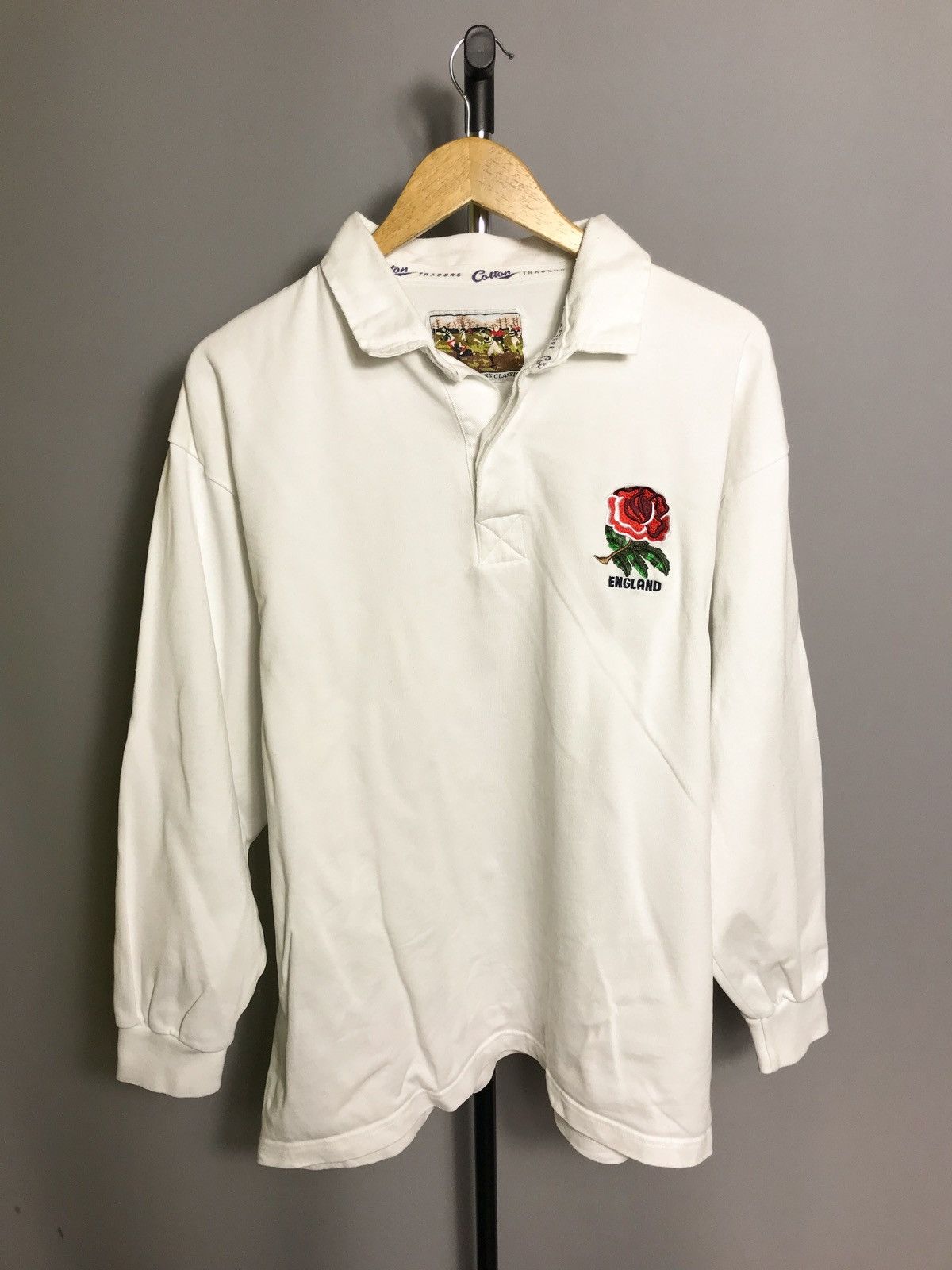 Cotton Traders England Rugby Union 1991 1992 Cotton Traders home jersey s Size US XL / EU 56 / 4 - 1 Thumbnail