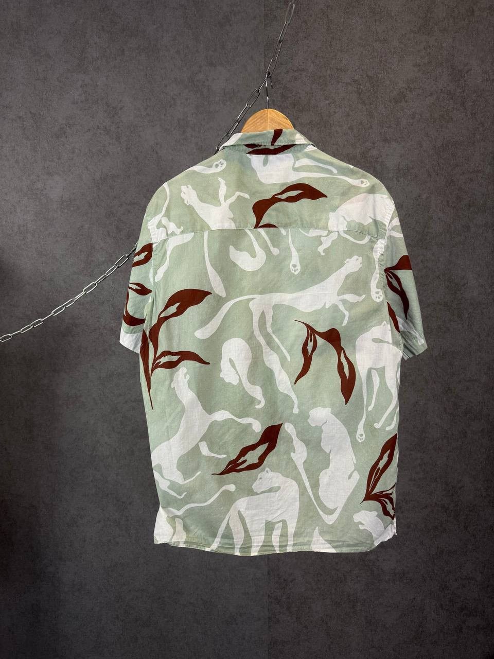 Zara Zara Man art crazy hawaiian shirt Size US L / EU 52-54 / 3 - 5 Thumbnail