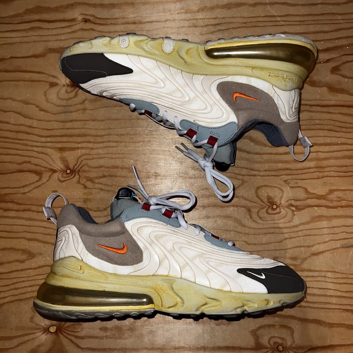 Nike × Travis Scott NIKE TRAVIS SCOTT AIR MAX 270 REACT ENG CACTUS TRAILS SHOES Size US 11.5 / EU 44-45 - 2 Thumbnail