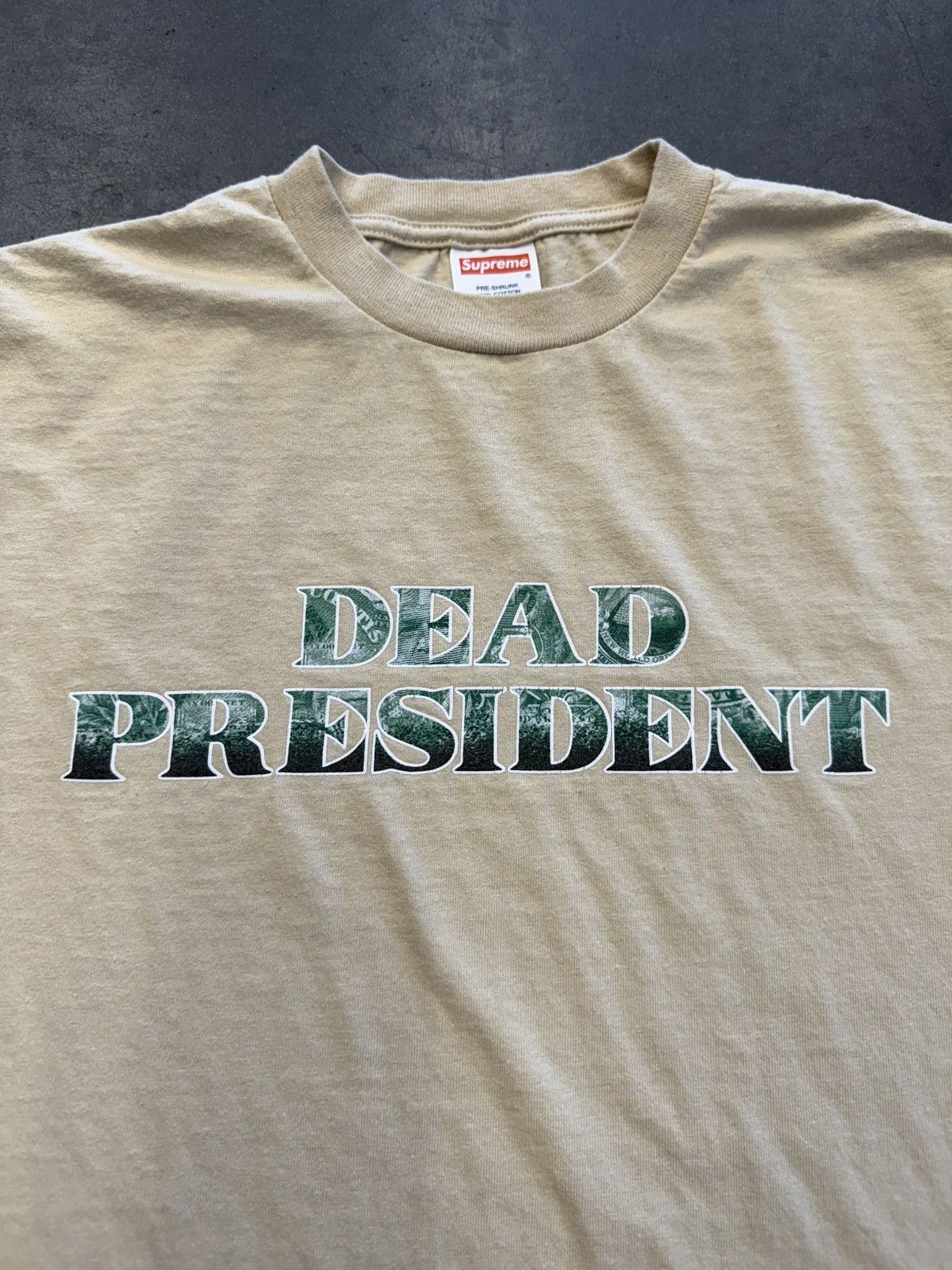 Supreme FW09 Supreme Dead President Tee Size US L / EU 52-54 / 3 - 3 Thumbnail