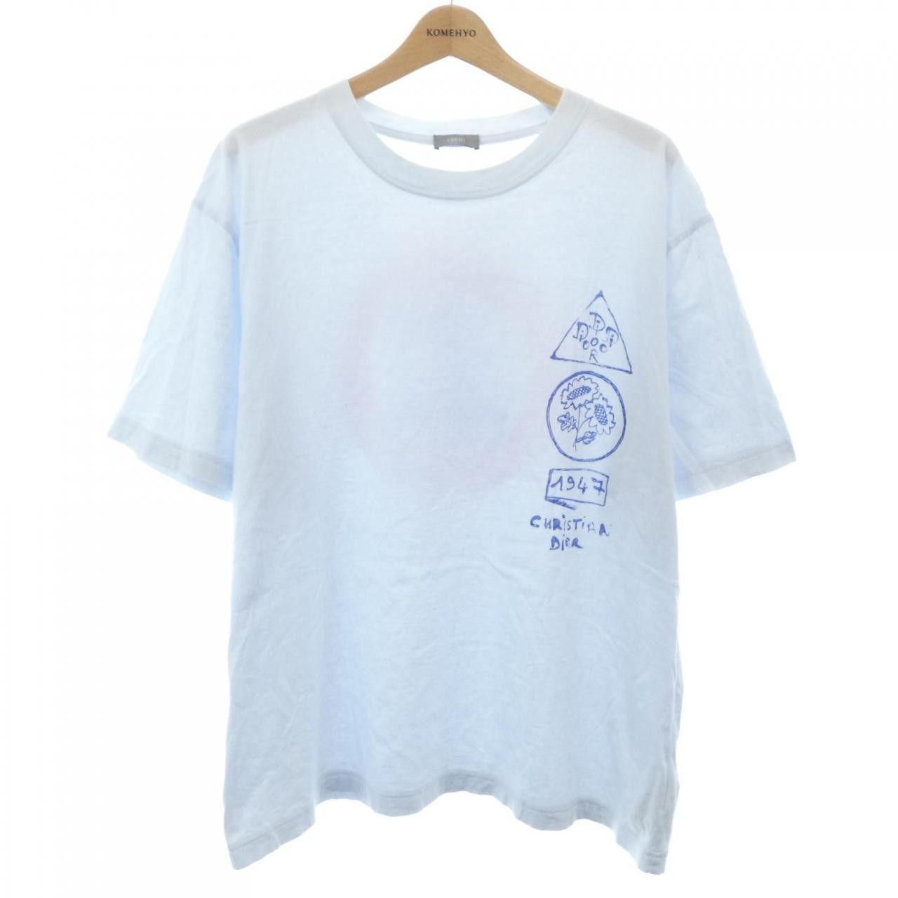 Dior Dior Dior Cotton T Shirt Textile T-Shirts 583J696B0817 DUTY FREE for USA Size ONE SIZE - 1 Thumbnail