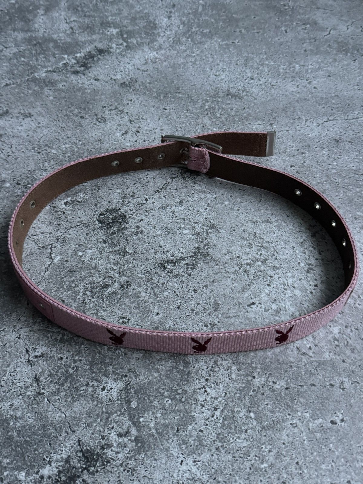 Playboy × Vintage Vintage PlayBoy leather pink Y2K belt Size ONE SIZE - 12 Thumbnail