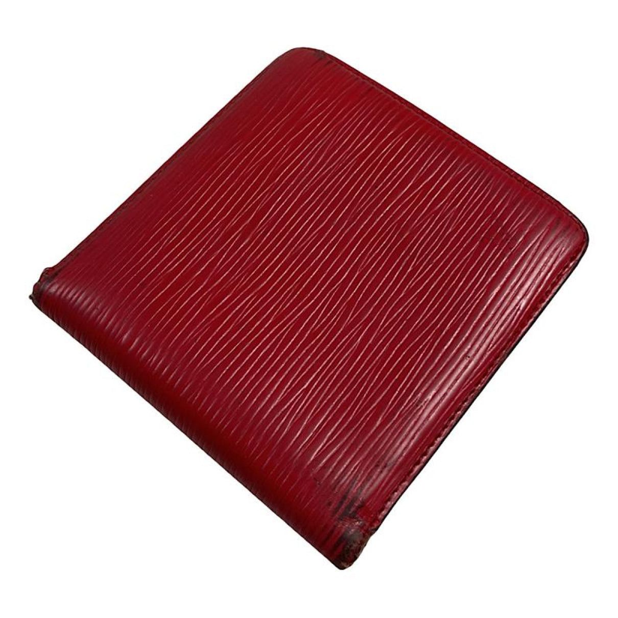 Louis Vuitton Red Leather Purse Size ONE SIZE - 1 Thumbnail