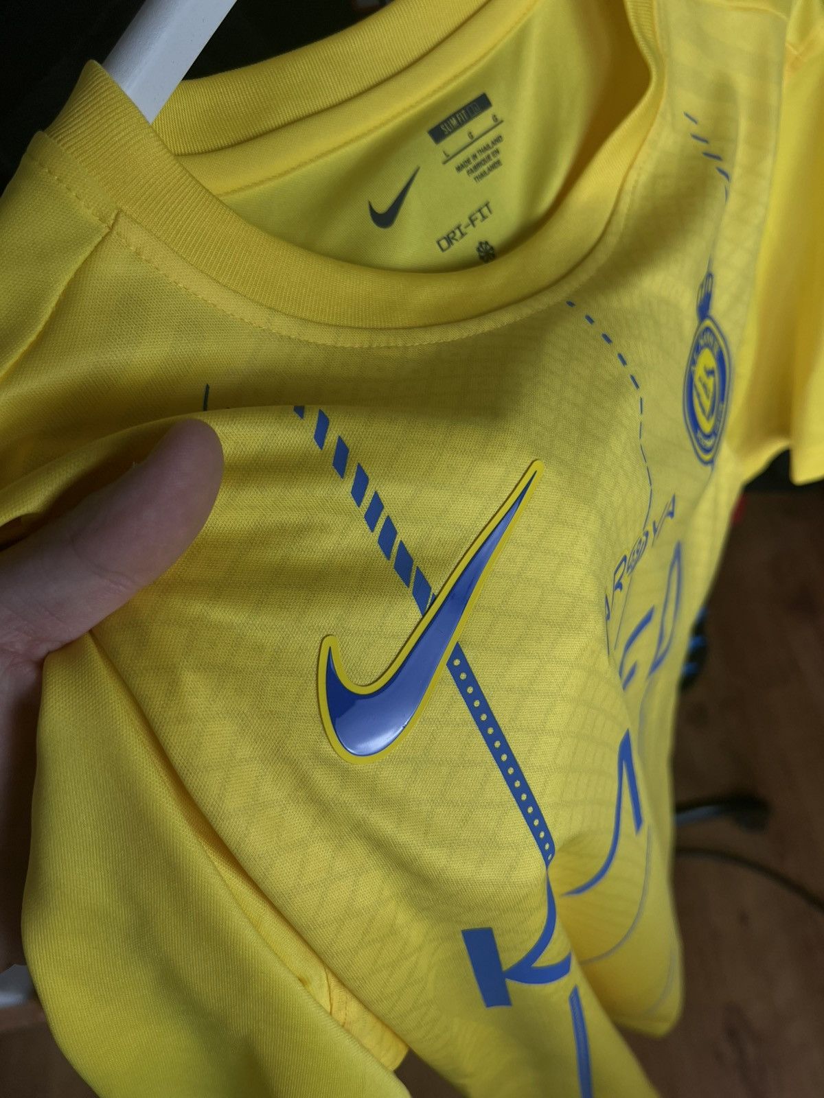 Nike Soccer Jersey Nike Al Nassr 2023/24 Ronaldo #7 Size US M / EU 48-50 / 2 - 6 Thumbnail