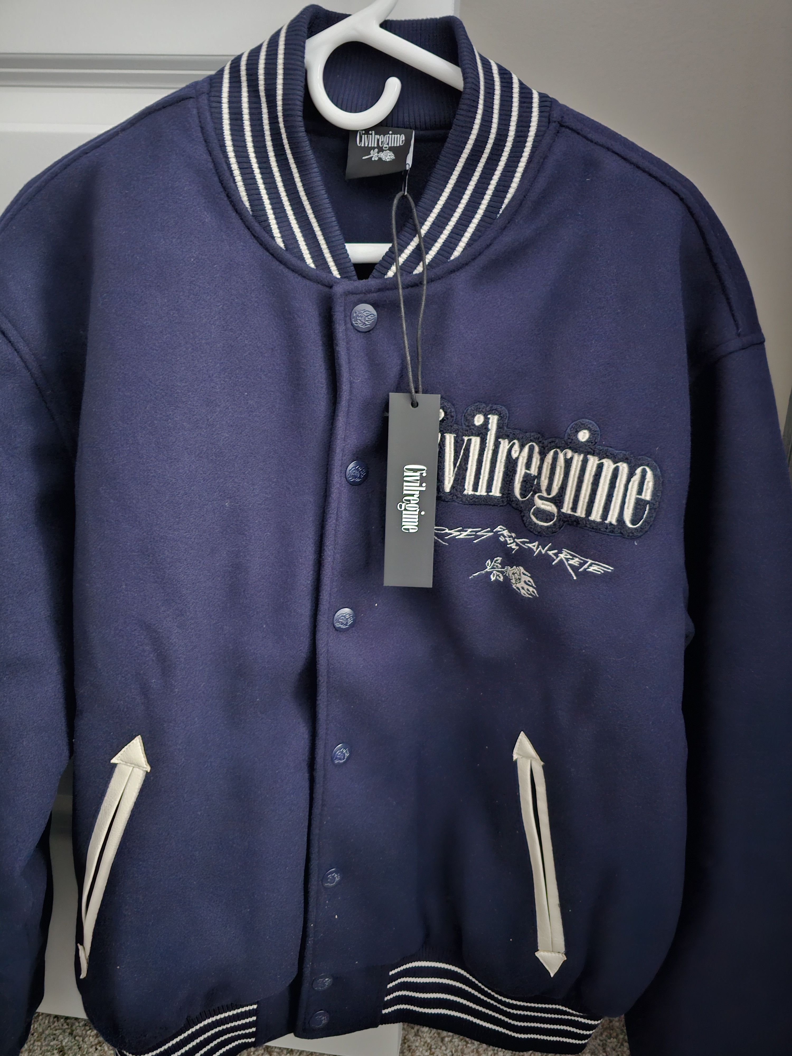 Civil Regime Civil Regime Varsity Jacket Size US L / EU 52-54 / 3 - 2 Thumbnail