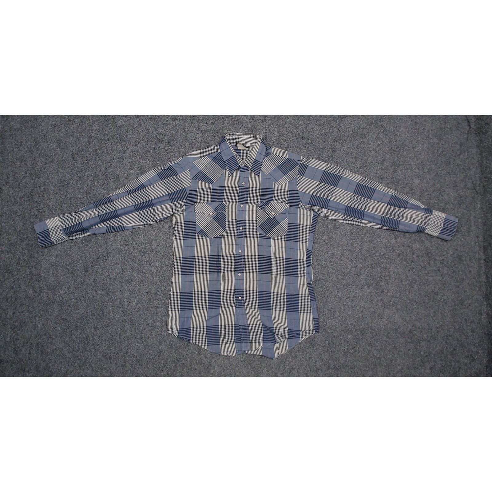 Vintage Vintage 70s Holt Made in USA Pearl Snap Western Shirt Size US M / EU 48-50 / 2 - 5 Thumbnail