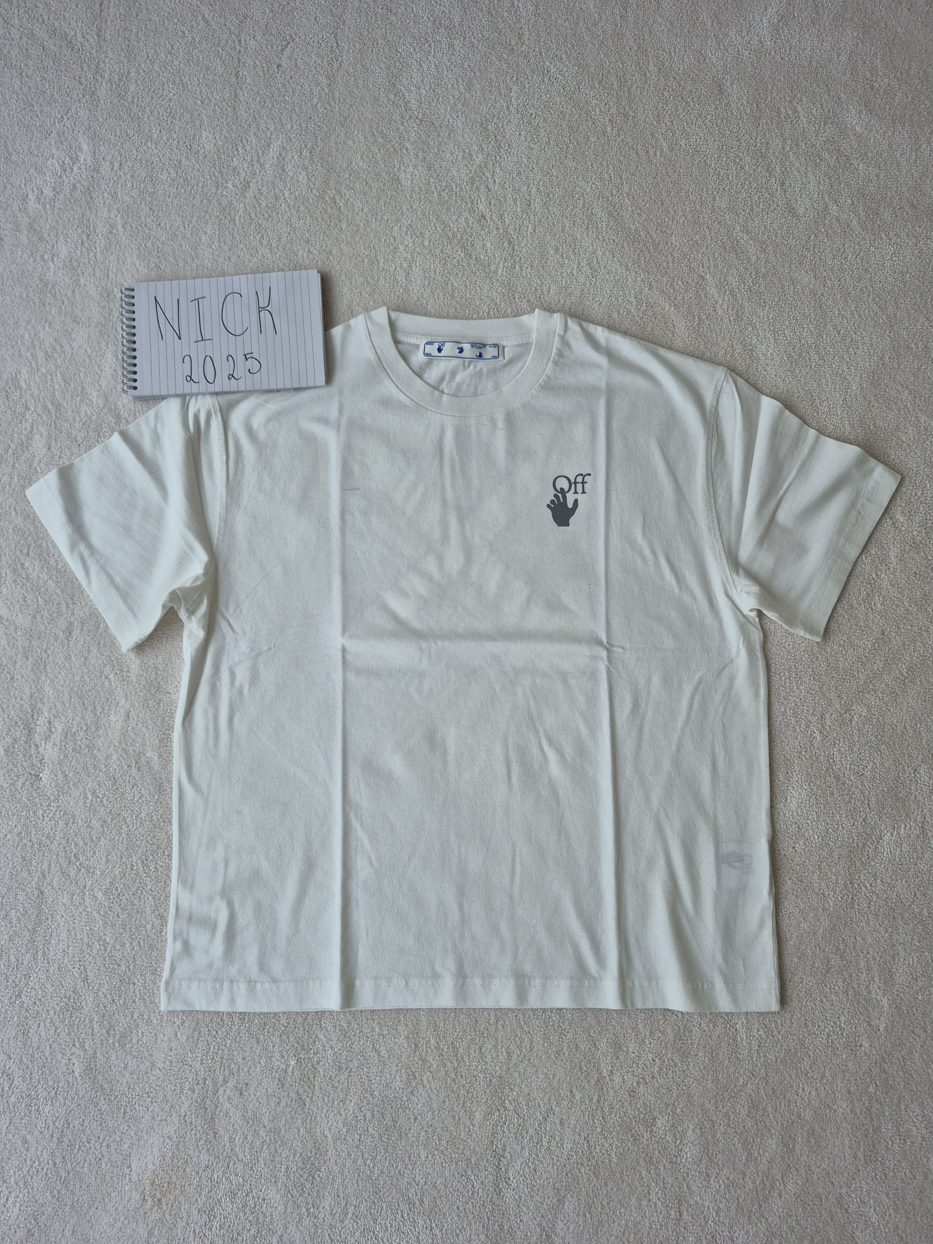 Off-White Off White Orange Arrows White Virgil XXL Size US XXL / EU 58 / 5 - 2 Thumbnail