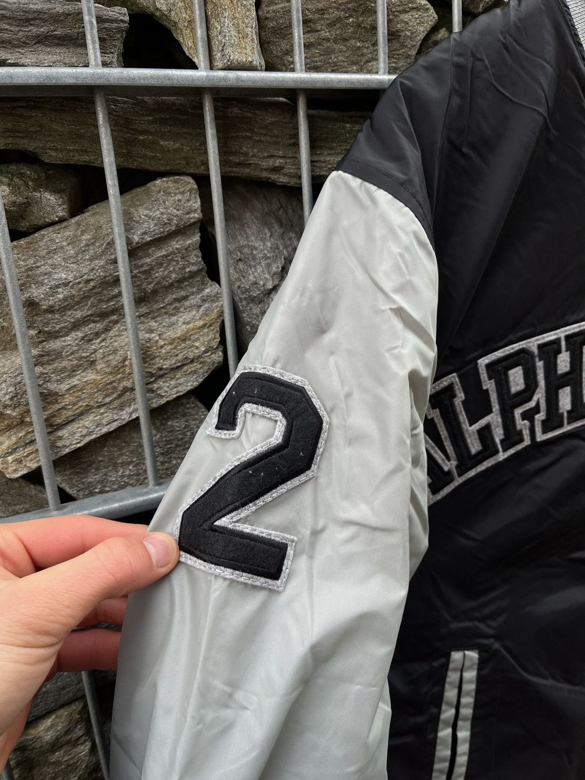 Alpha Industries Alpha Industries Vintage Reversible Logo Rare Bomber Jacket Size US L / EU 52-54 / 3 - 8 Thumbnail