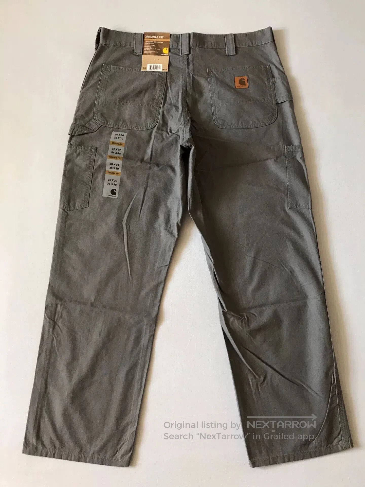 Carhartt Carhartt B151 FAT Canvas Work Pants. Size US 36 / EU 52 - 3 Thumbnail