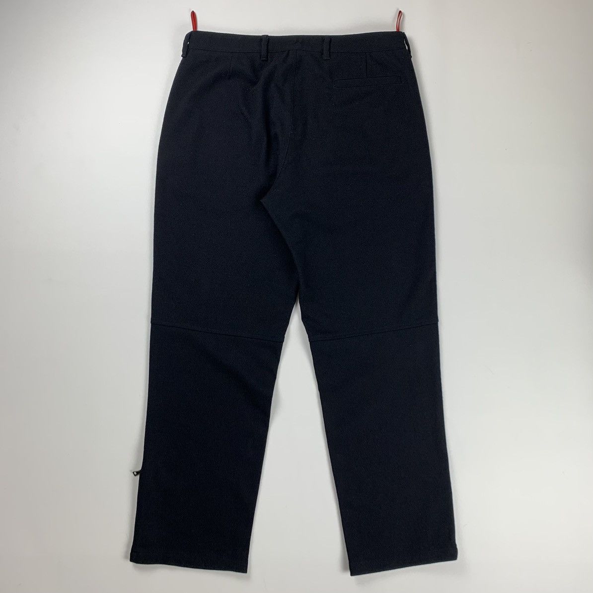 Prada Prada sport red tab wool flannel pants vintage Size US 34 / EU 50 - 10 Thumbnail