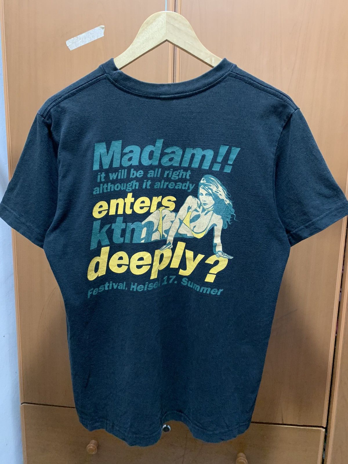 Japanese Brand KTMADAM!! Hysteric Glamour Style Medium Tee