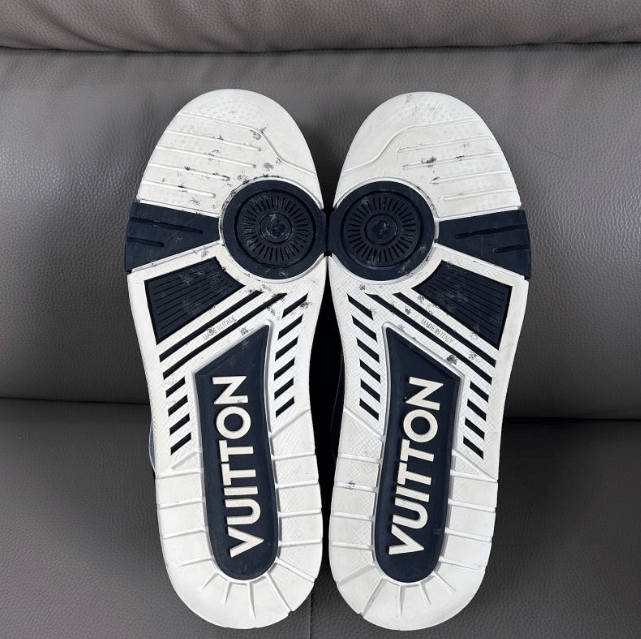 Louis Vuitton Louis Vuitton low-top sneakers 41.5 Size US 8.5 / EU 41-42 - 4 Thumbnail