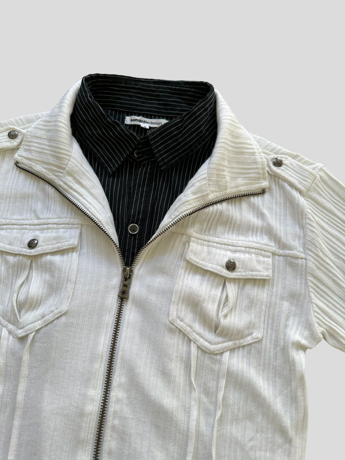 semanticdesign 2010’s Semanticdesign light zipper shirt Size US M / EU 48-50 / 2 - 5 Thumbnail