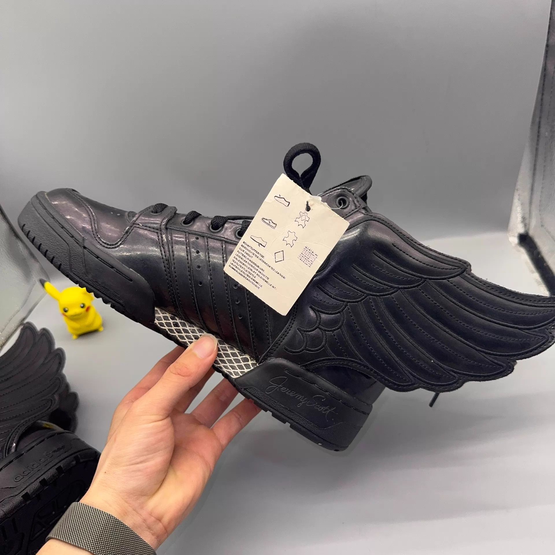 Adidas adidas originals x JEREMY SCOTT Wings 2.0 Black Size US 8 / EU 41 - 6 Thumbnail