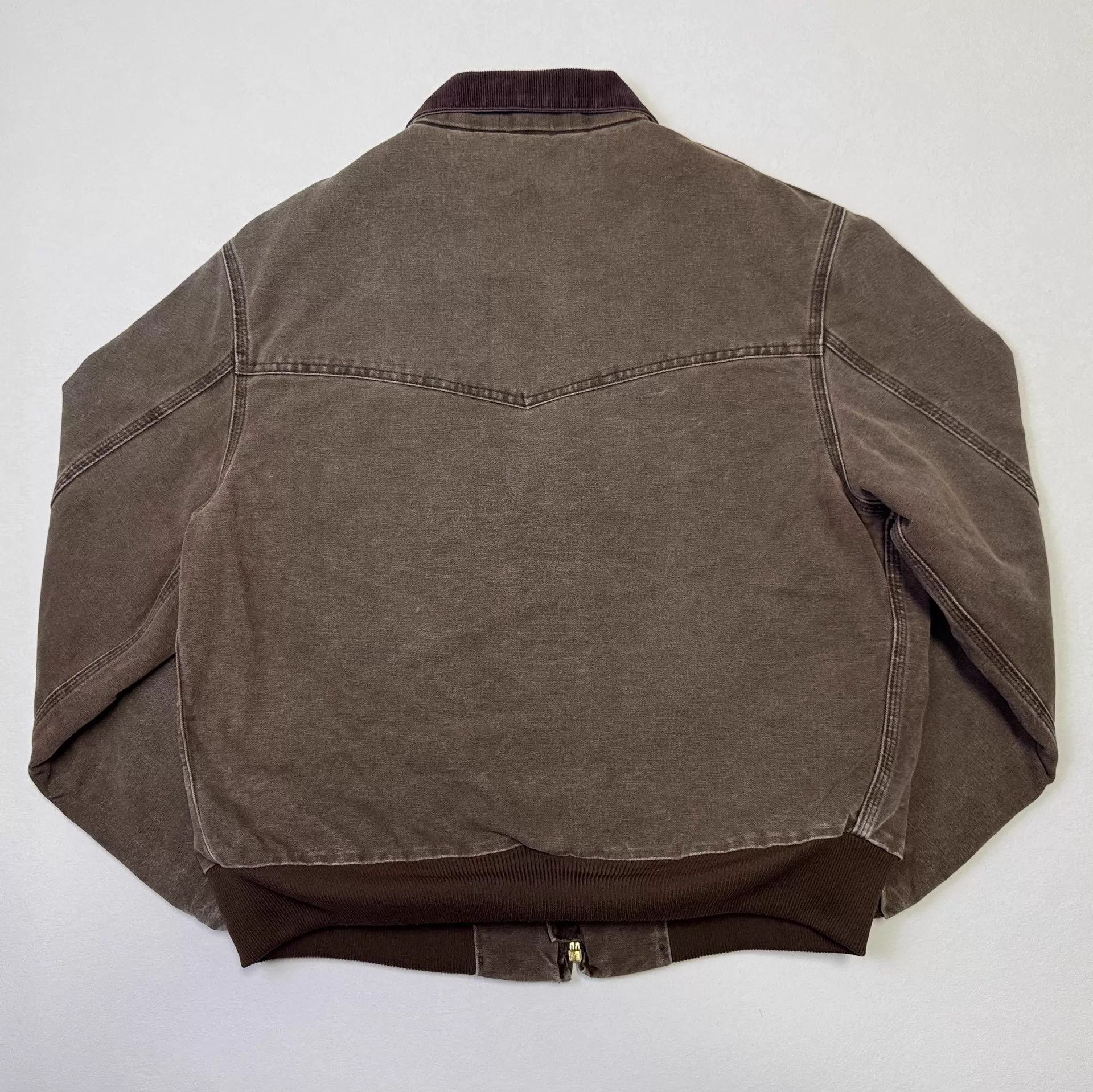 Carhartt Vintage Carhartt J14 Sante Fe Jacket Burgundy L Size US L / EU 52-54 / 3 - 5 Thumbnail