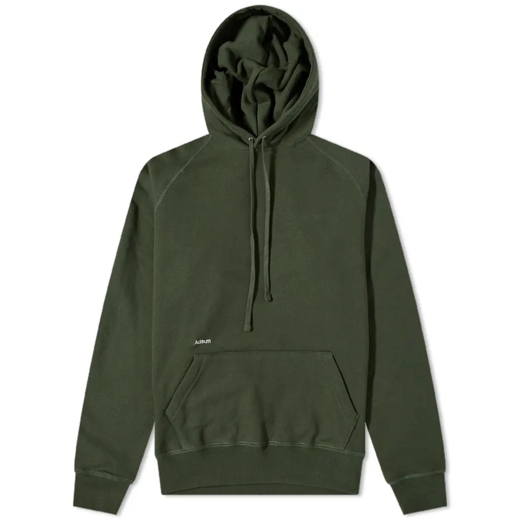 Adsum Adsum classic logo hoodie green M NEW | Grailed
