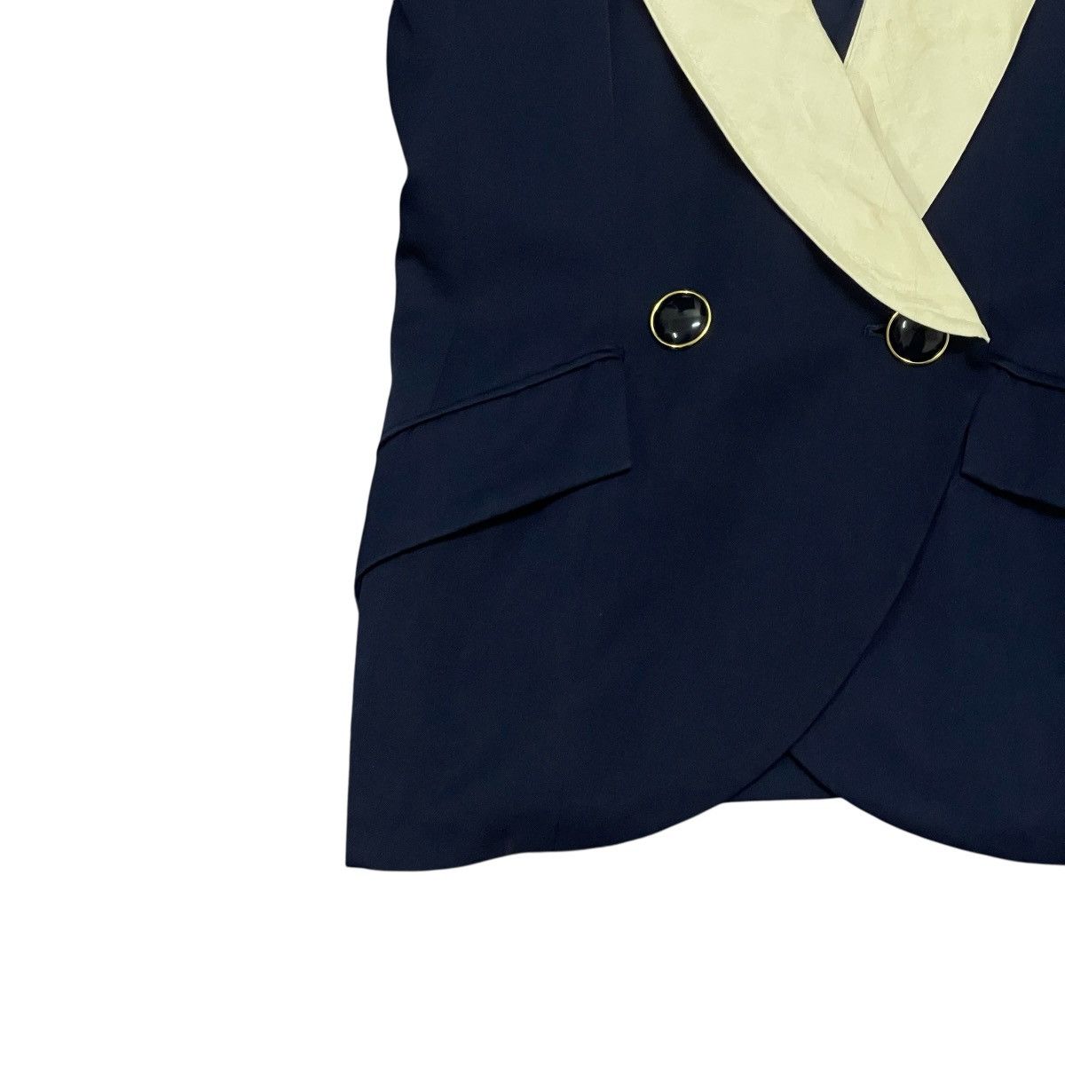 Dior ‼️LSTDROP‼️Vtg Christian Dior Wool Shawl Collar Smoking Jacket Size M / US 6-8 / IT 42-44 - 5 Thumbnail