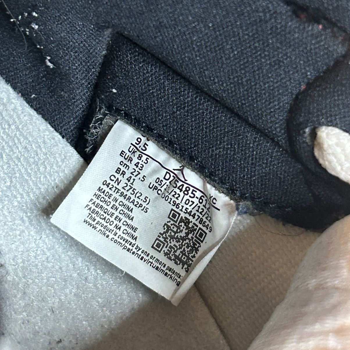 Jordan Brand Jordan 1 Chicago Lost n Found Size US 9.5 / EU 42-43 - 6 Thumbnail