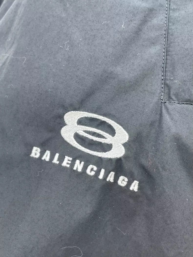 Balenciaga Balenciaga Black embroidered logo skirt Size 42" / US 20 - 3 Thumbnail