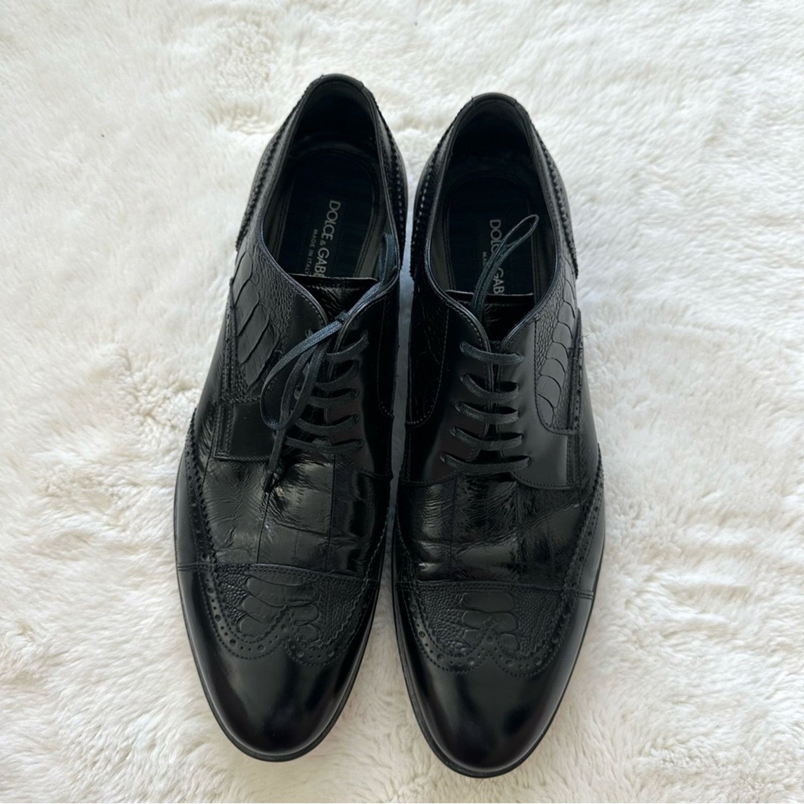 Dolce & Gabbana NEW!!! Dolce&Gabbana mens shoes size 8 US Retail 1950$ Size US 8 / EU 41 - 1 Thumbnail