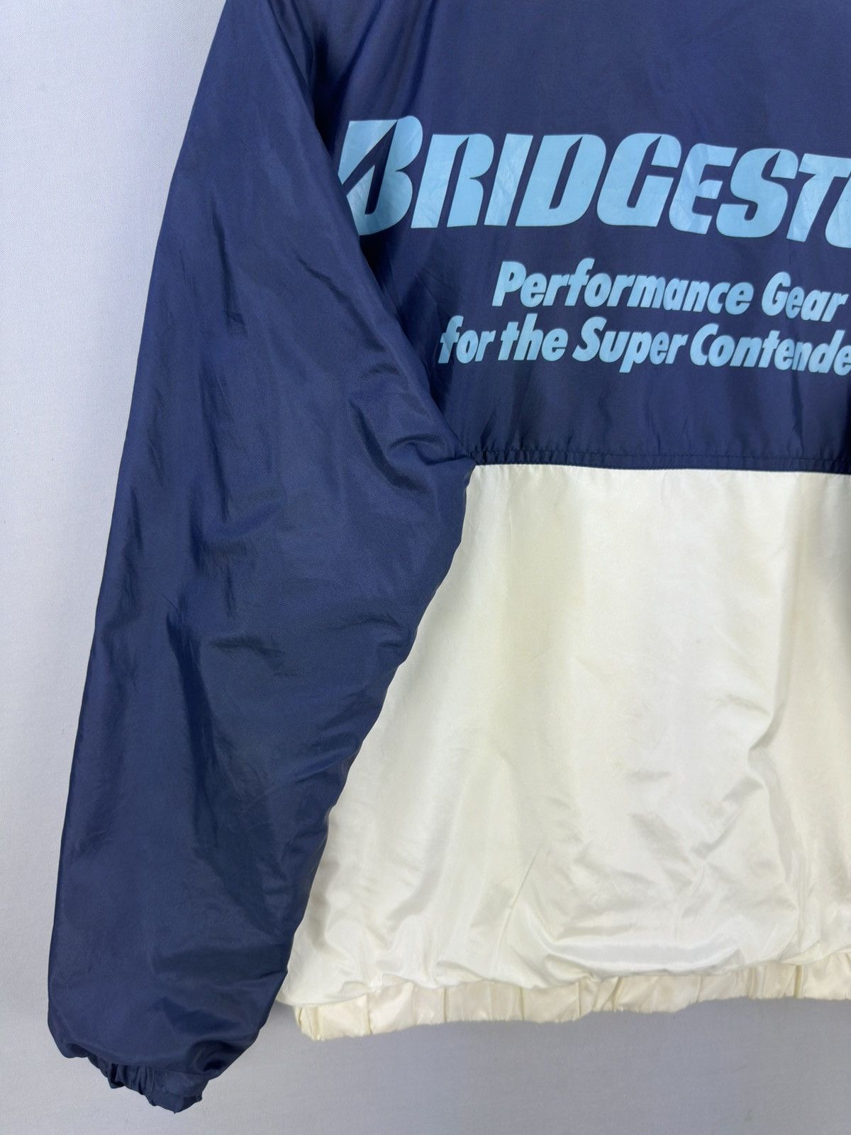 Vintage Y2K Bridgestone Color Block Windbreaker Jacket