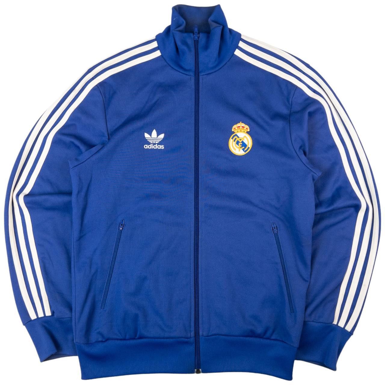 Adidas Vintage Adidas Real Madrid Zip Up Jacket Size S Size US S / EU 44-46 / 1 - 1 Thumbnail
