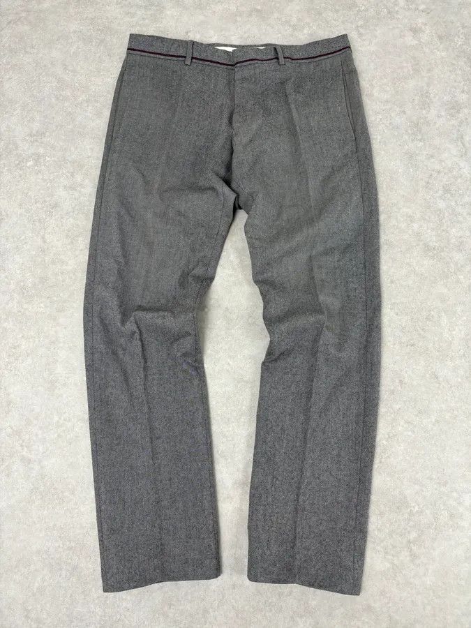 Gucci 2000s Gucci Grey Classy Tailored Pants Size US 33 - 1 Thumbnail