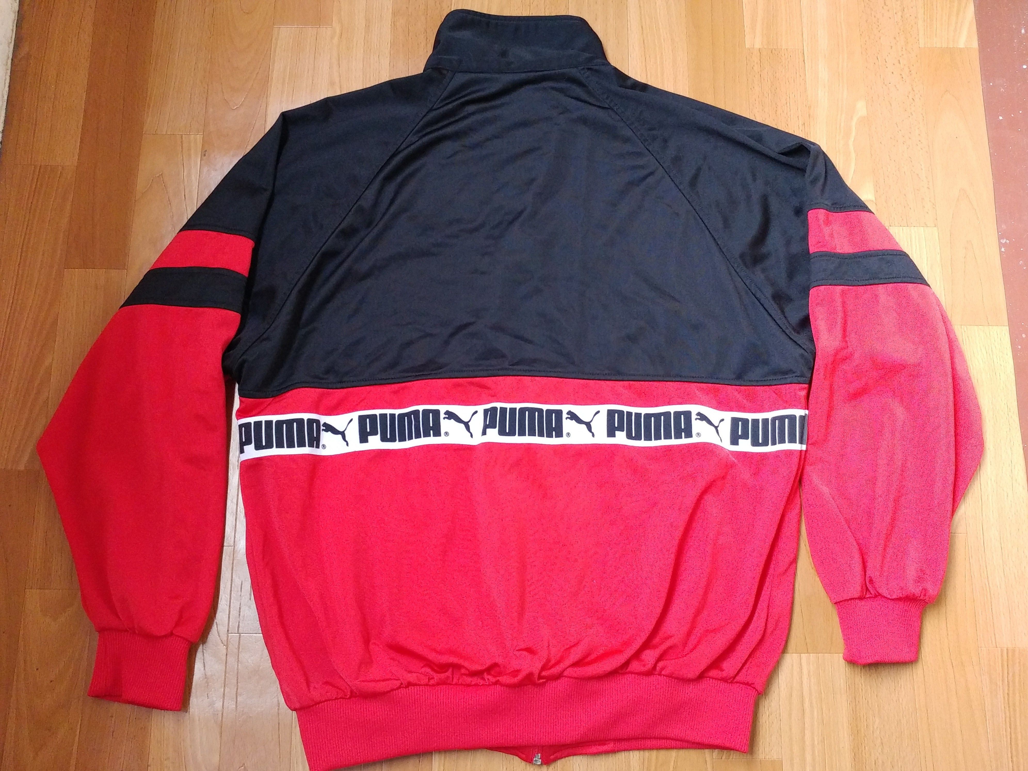 Puma × Vintage PUMA jacket, vintage track top 90s hip-hop clothing, 1990s L Size US L / EU 52-54 / 3 - 6 Thumbnail