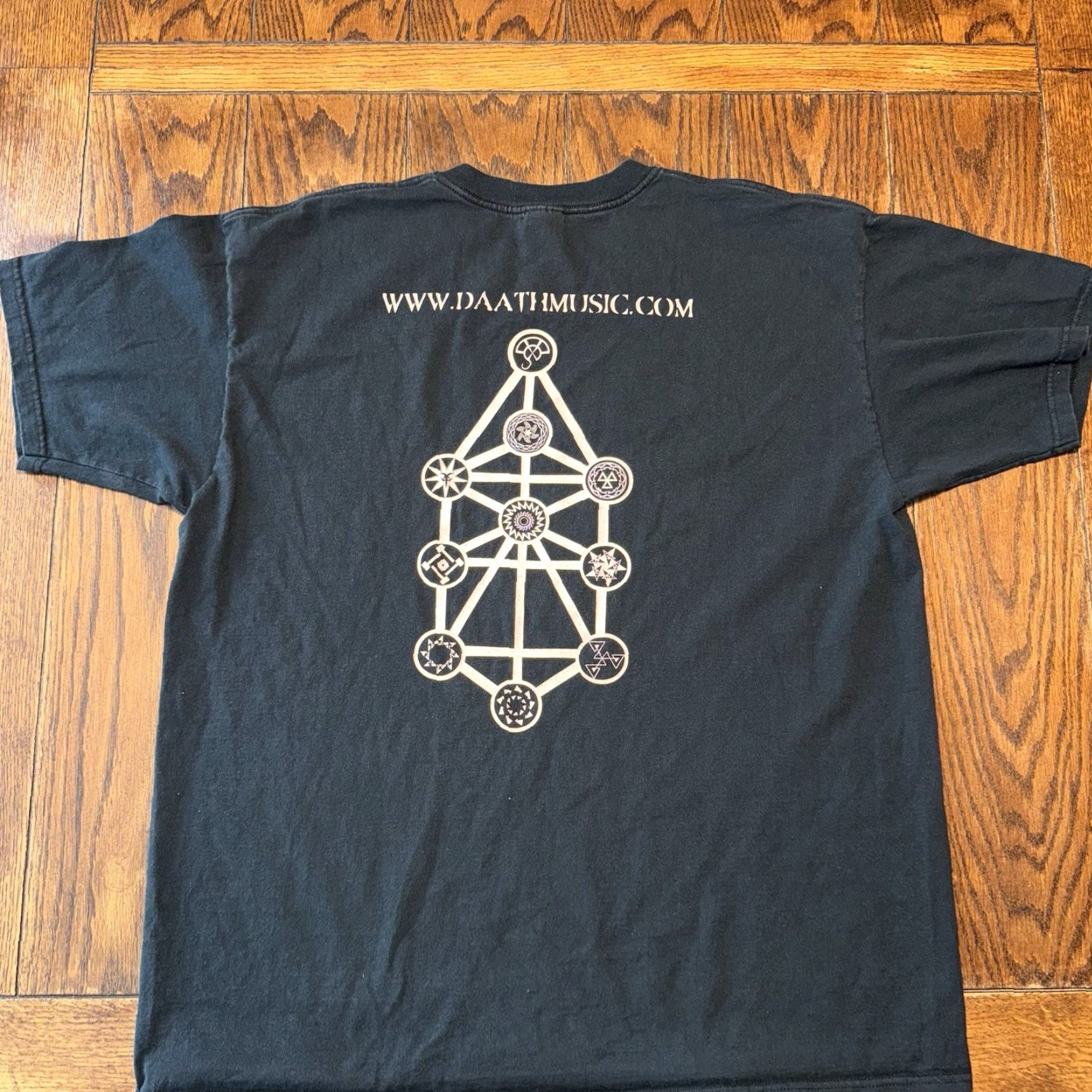 Anvil DAATH Band T Shirt XL Black Double Sided Anvil Metal Band Men Size US XL / EU 56 / 4 - 4 Thumbnail