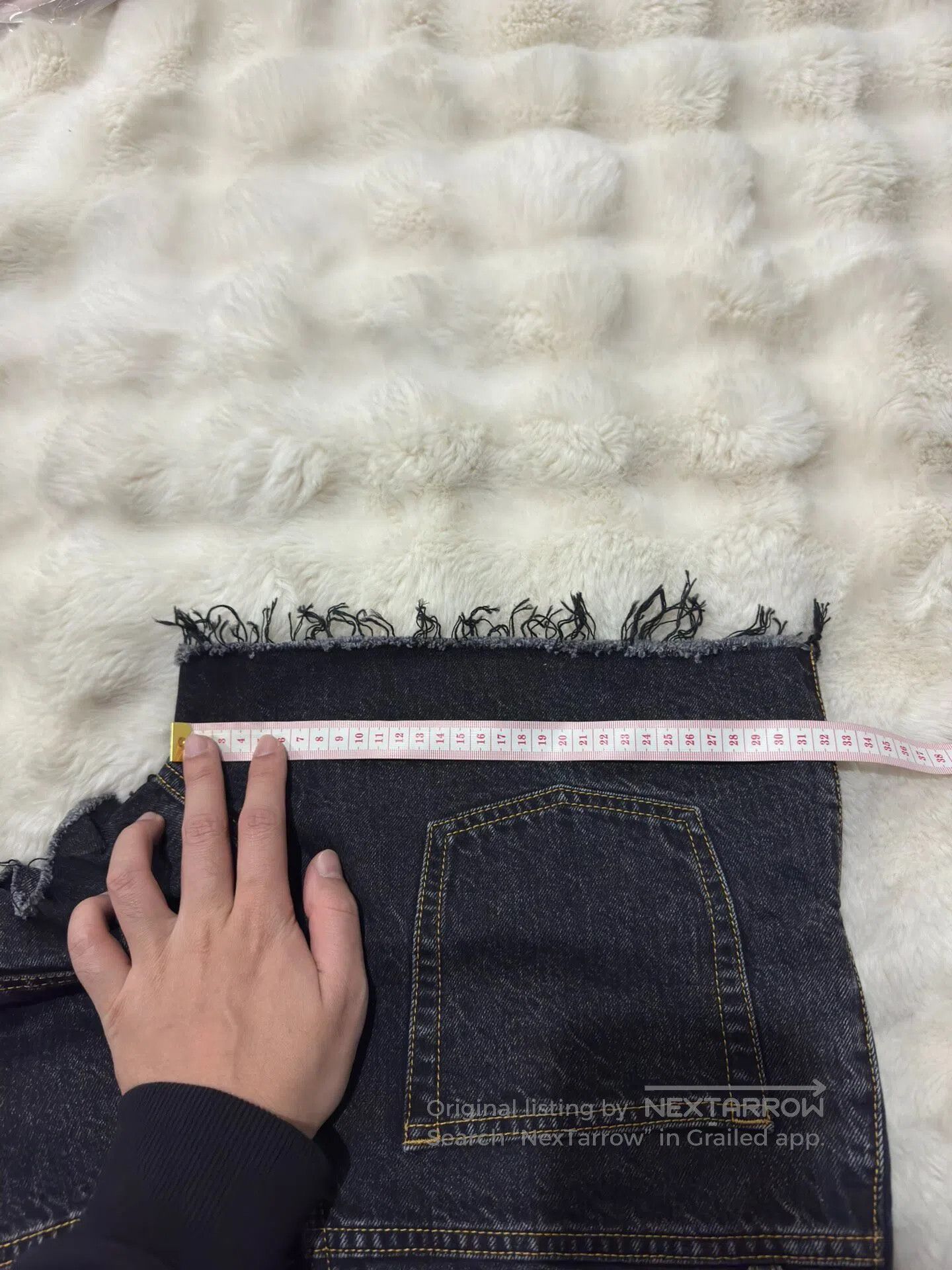 Saint Laurent Paris Saint Laurent Paris Distressed Denim Shorts| Size US 30 / EU 46 - 7 Thumbnail