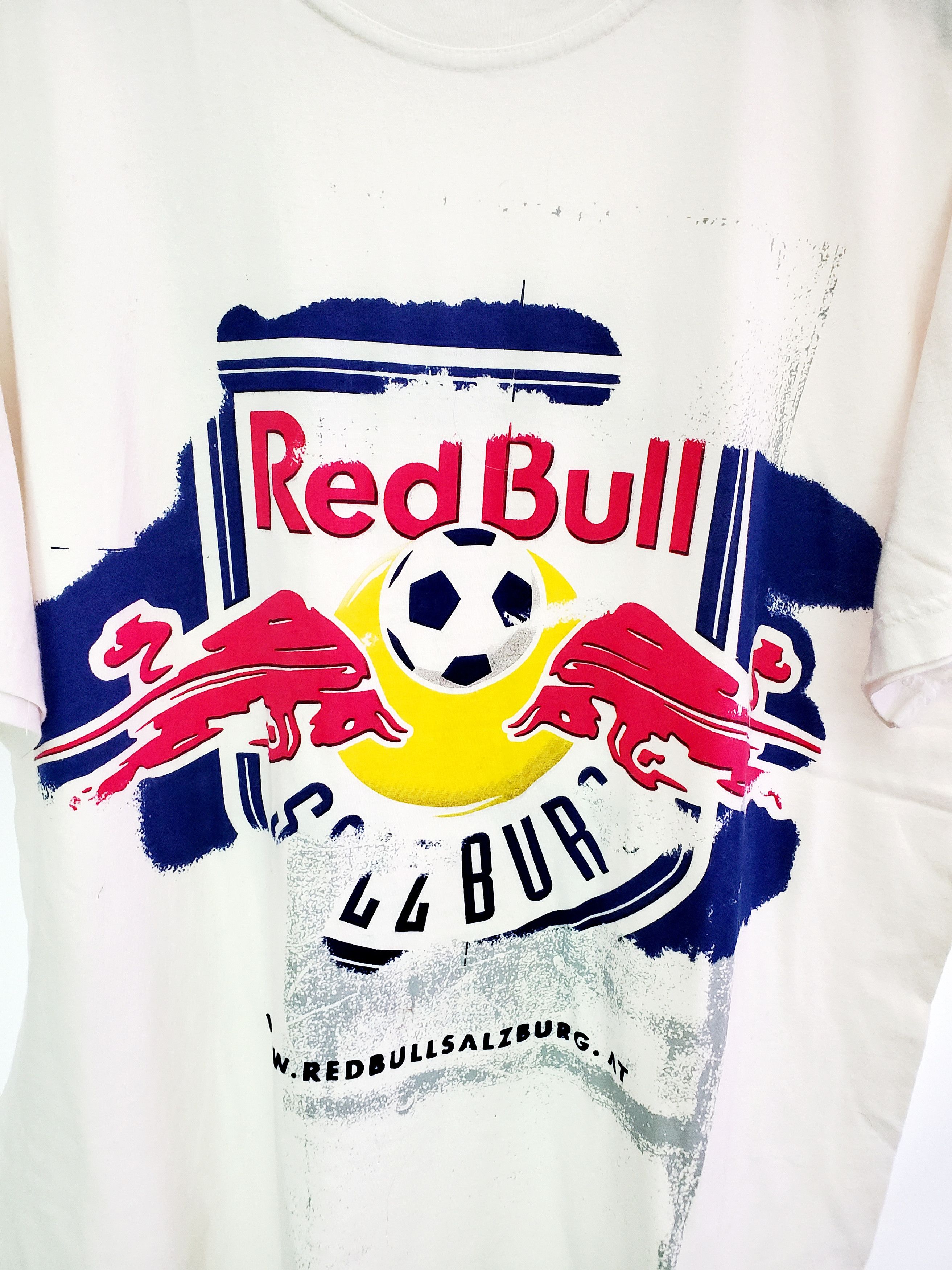 Vintage Vintage Red bull Zalzburg football soccer shirt sz L ideal Size US L / EU 52-54 / 3 - 3 Thumbnail