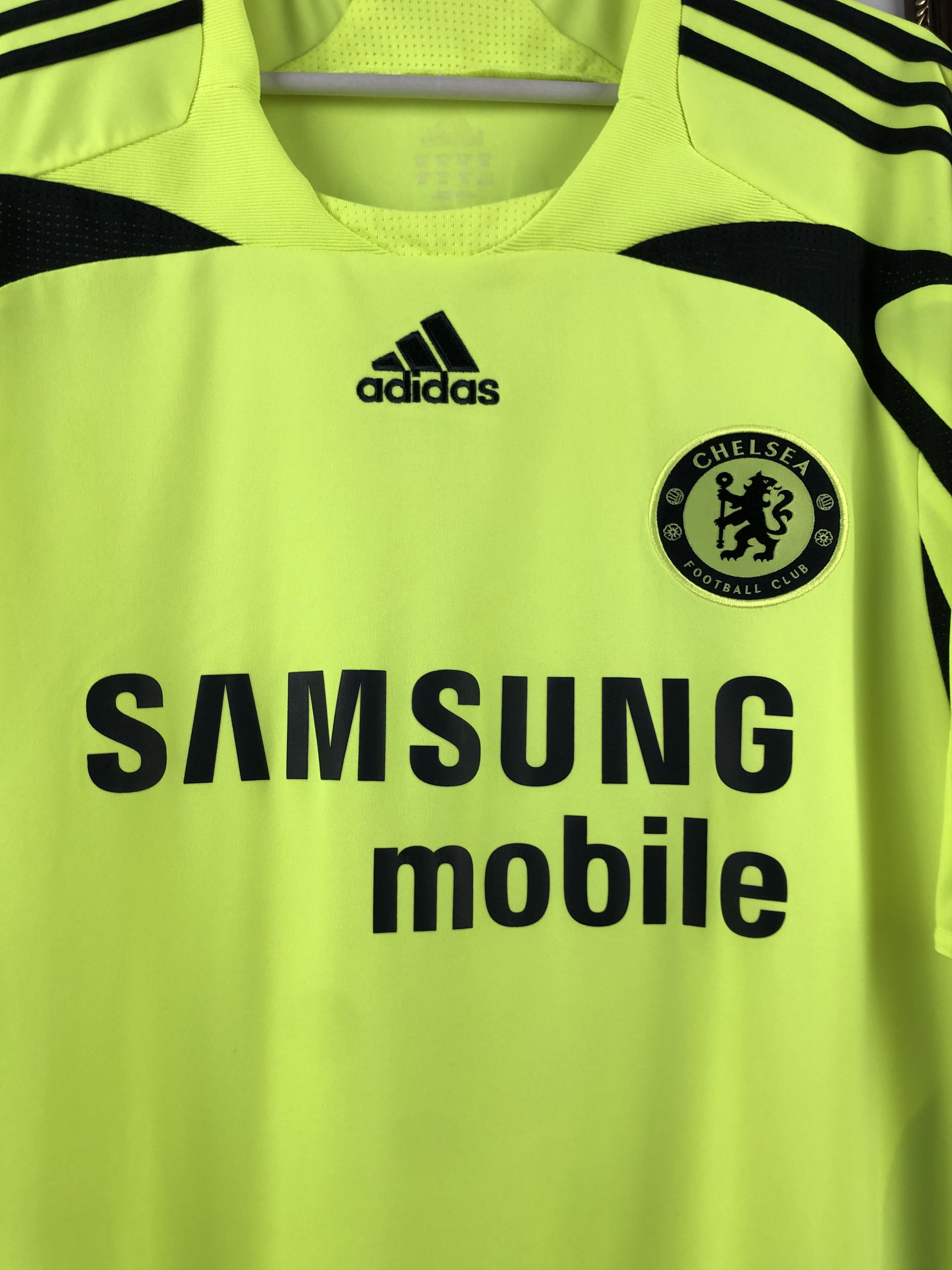 Adidas Chelsea football shirt 2007 Soccer #8 Lampard Adidas Jersey Size US XXL / EU 58 / 5 - 7 Thumbnail