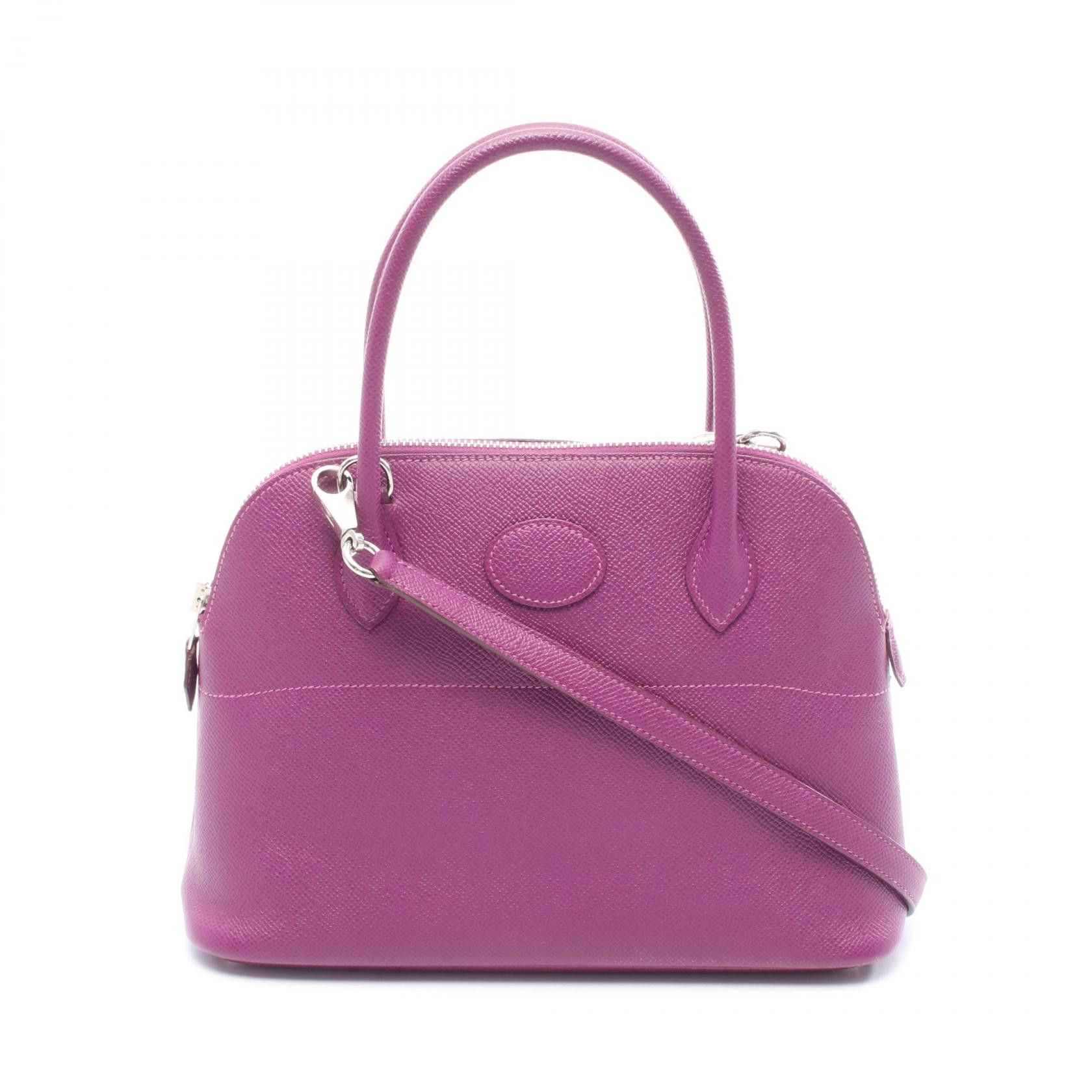 Hermes Hermes Hermes Bolide27 Calfskin Handbag Leather Handbag R DUTY FREE for USA Size ONE SIZE - 1 Thumbnail