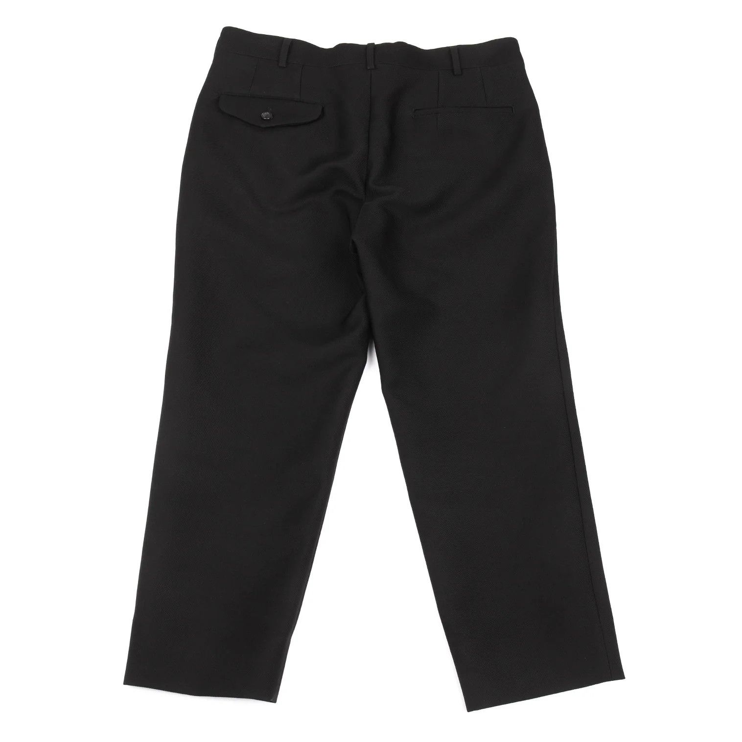 Comme des Garcons Homme Plus Polyester Tapered Pants in Black Size M Size US 34 / EU 50 - 11 Thumbnail