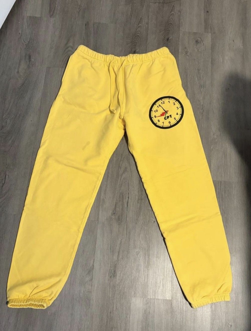 DENIM TEARS RARE denim tears yellow and black sweatpants Size US 34 / EU 50 - 1 Thumbnail