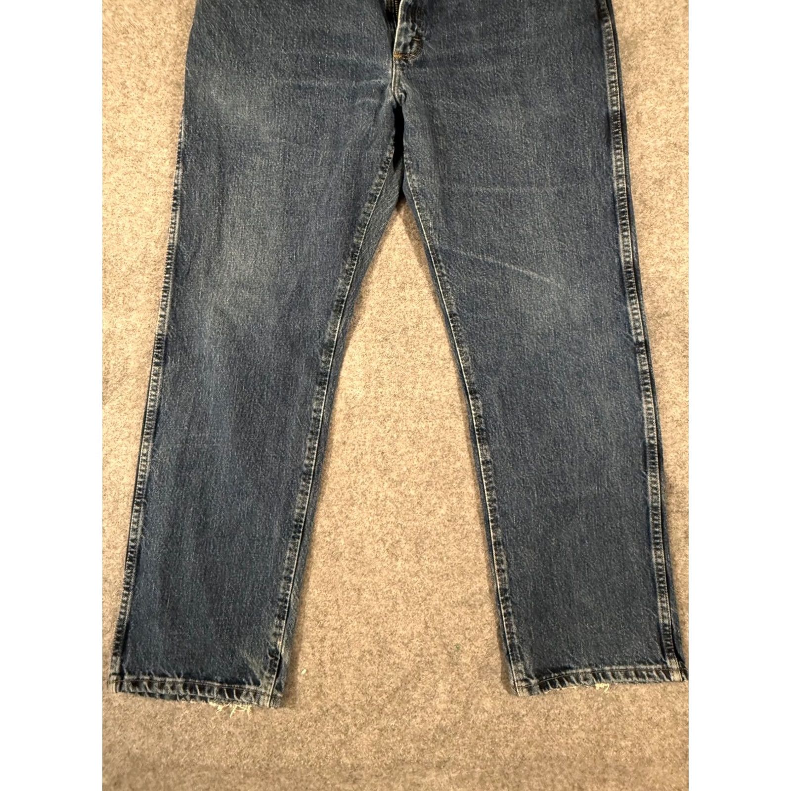 Wrangler Wrangler Jeans Mens 36x30 Blue Denim Regular Fit Straight Leg Cowboy Cut 47MWZWD Jeans Size US 36 / EU 52 - 4 Thumbnail
