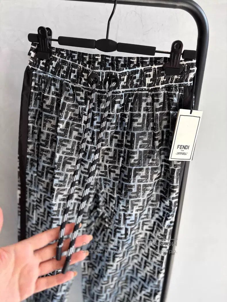 Fendi Fendi All-over old flower trousers Size 26" / US 2 / IT 38 - 2 Thumbnail