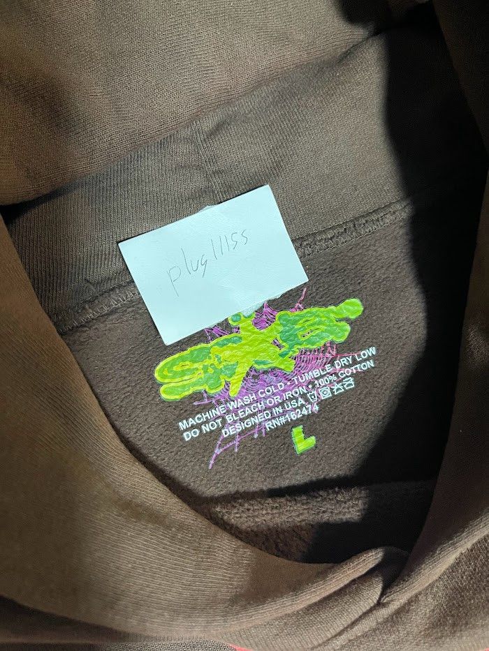 Other Sp5der Web Hoodie Brown Size Large Size US L / EU 52-54 / 3 - 2 Thumbnail
