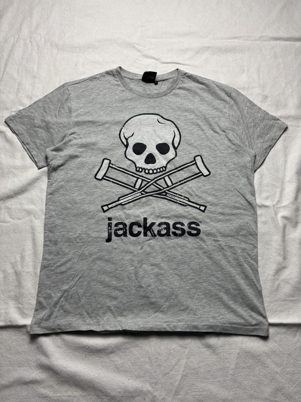Band Tees 🔥Vintage skull printed short sleeve T-shirt skate style Size US L / EU 52-54 / 3 - 1 Thumbnail