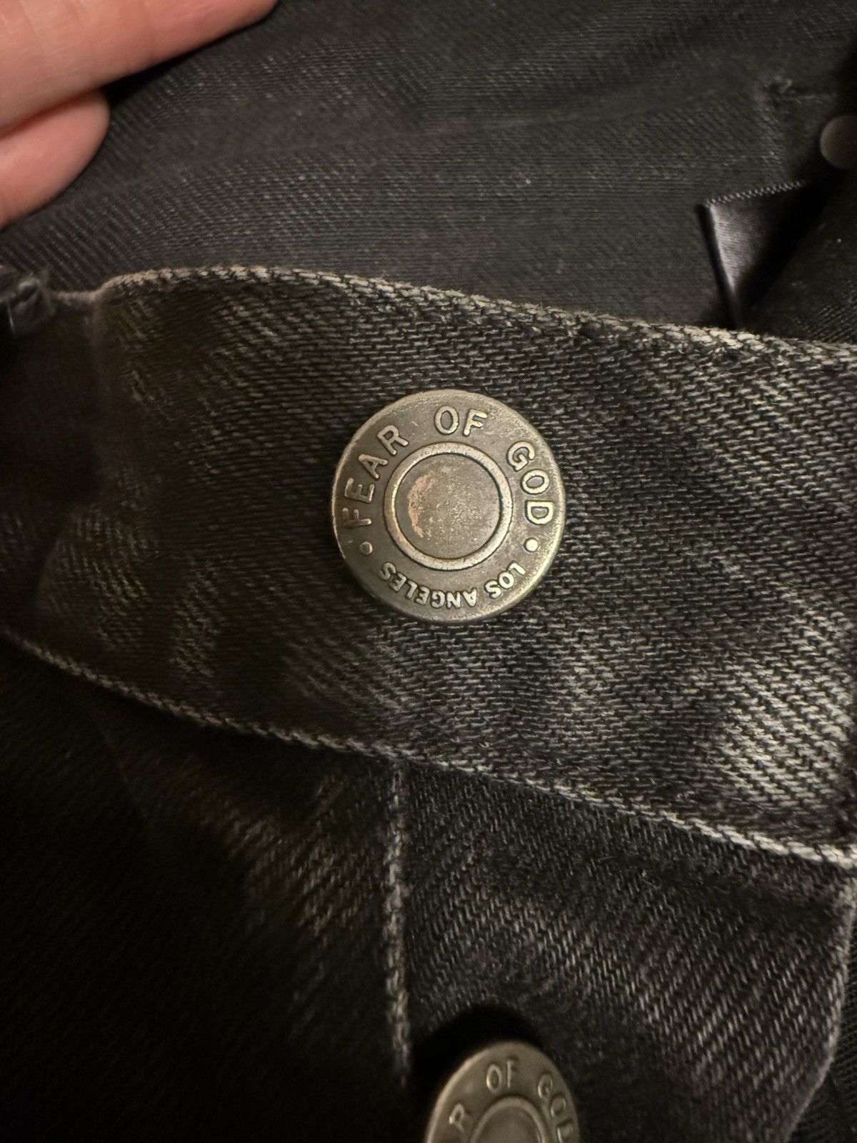 Fear of God Fear of God FOG 4th Black Denim Jeans Riri Zip Size 30 Rare Size US 30 / EU 46 - 5 Thumbnail