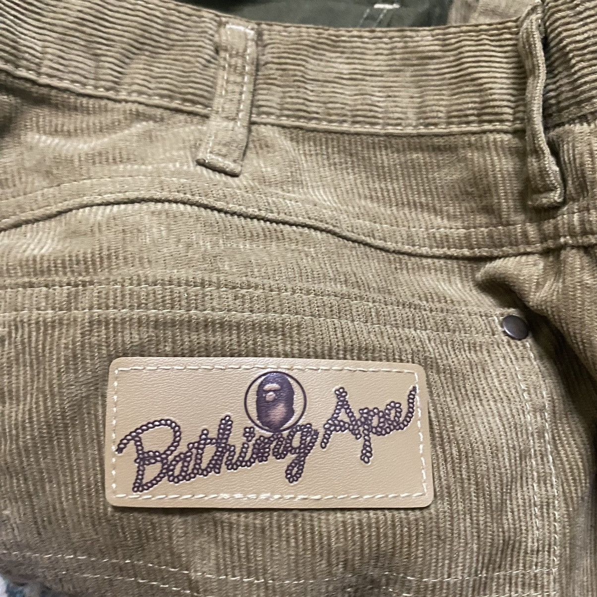 Bape Vintage A Bathing Ape BAPE Carpenter Pants Corduroy Size US 34 / EU 50 - 16 Thumbnail