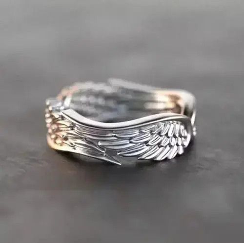Other Angel Wings 2 Ring Size ONE SIZE - 3 Thumbnail