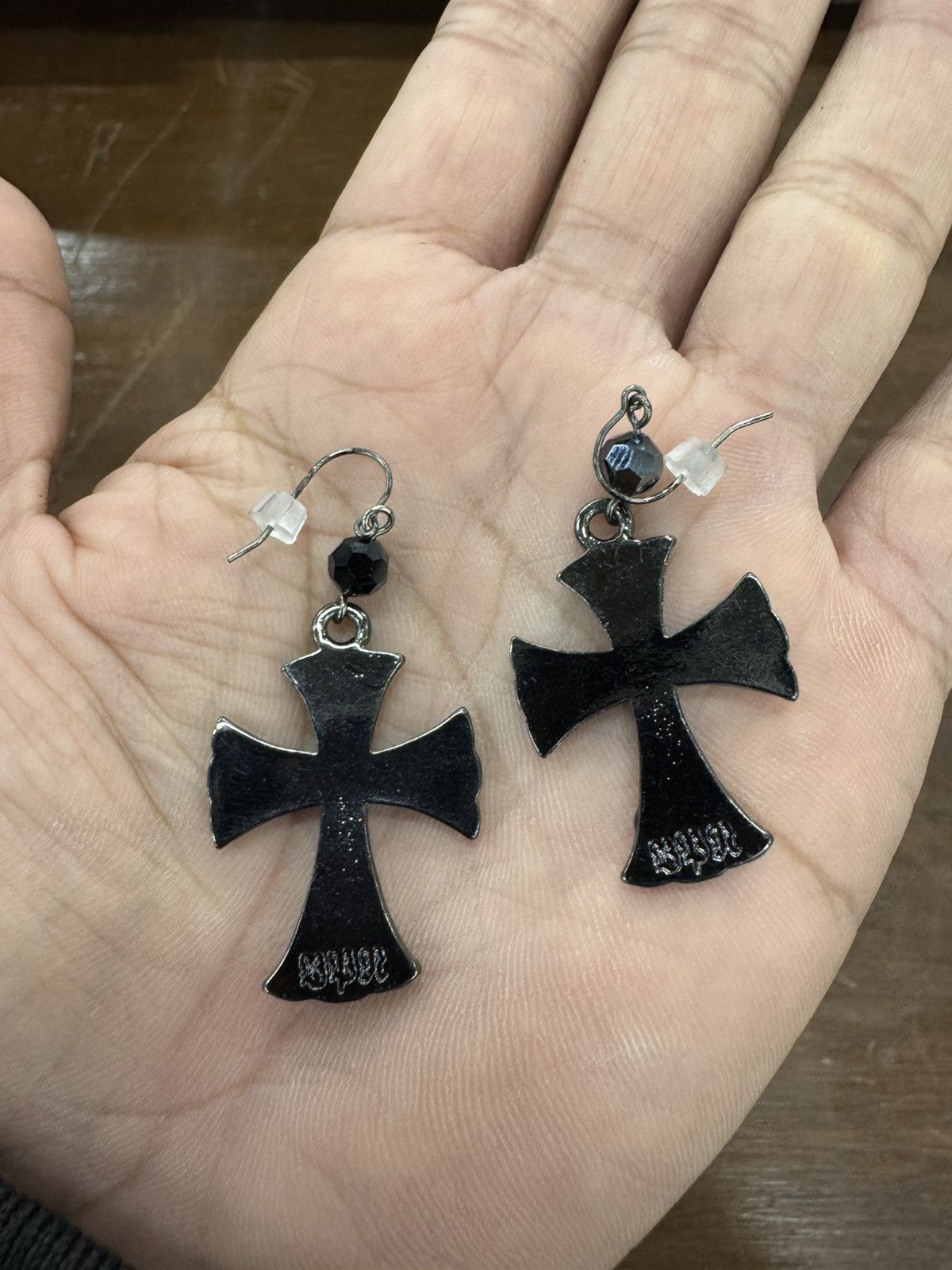 Other Black Peace Now Black Cross Earring Size ONE SIZE - 2 Thumbnail