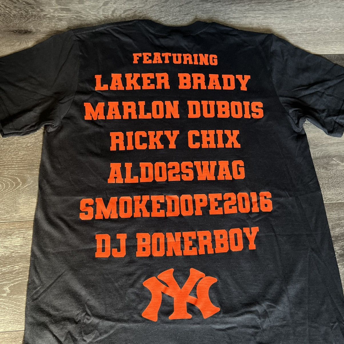 Asspizza Asspizza Smokedope2016 Laker Brady New York Show Apple Tee Size US S / EU 44-46 / 1 - 5 Thumbnail
