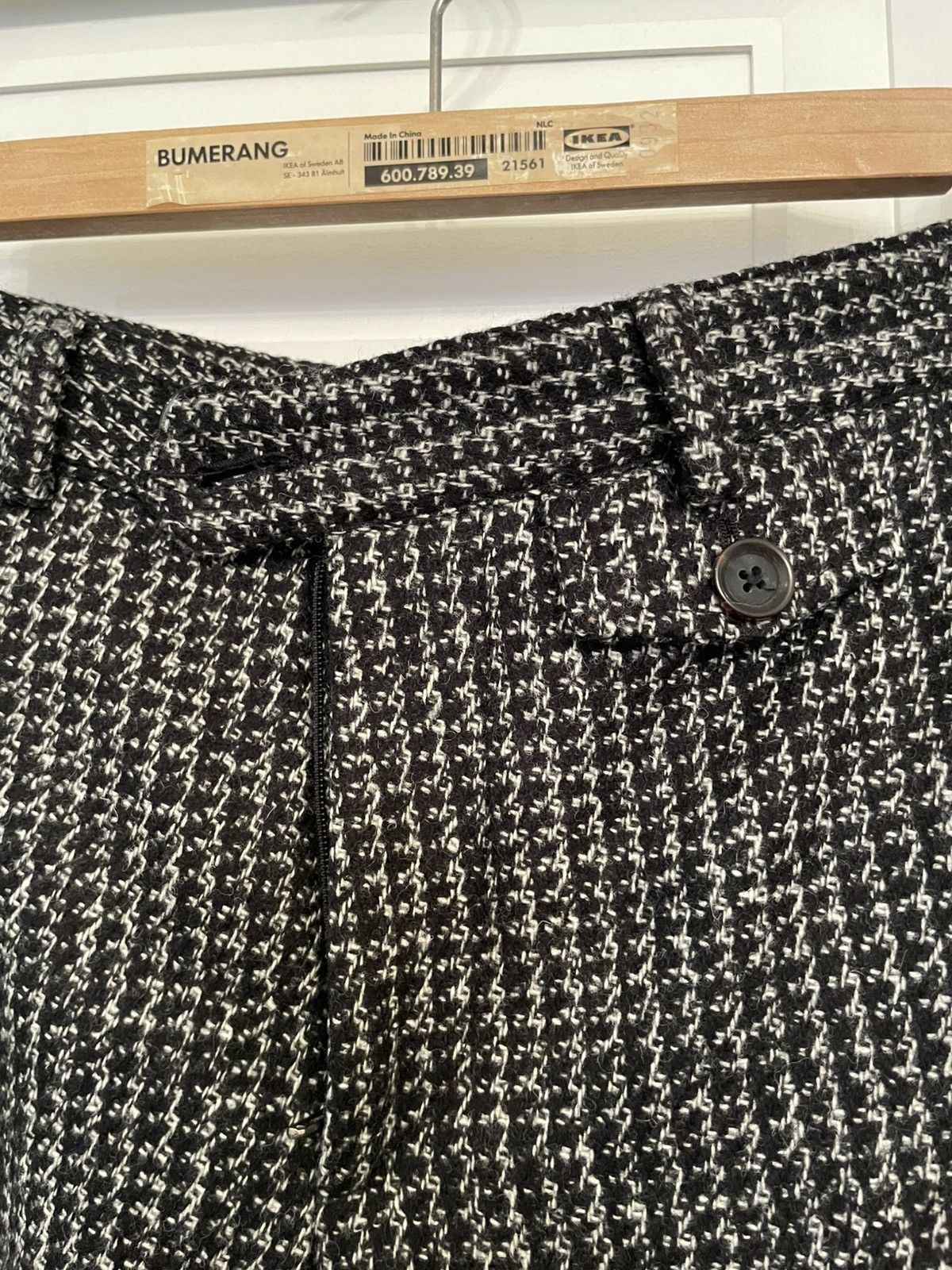 Oliver Spencer Oliver Spencer 100%lambwool classic houndstooth pant Size US 30 / EU 46 - 5 Thumbnail