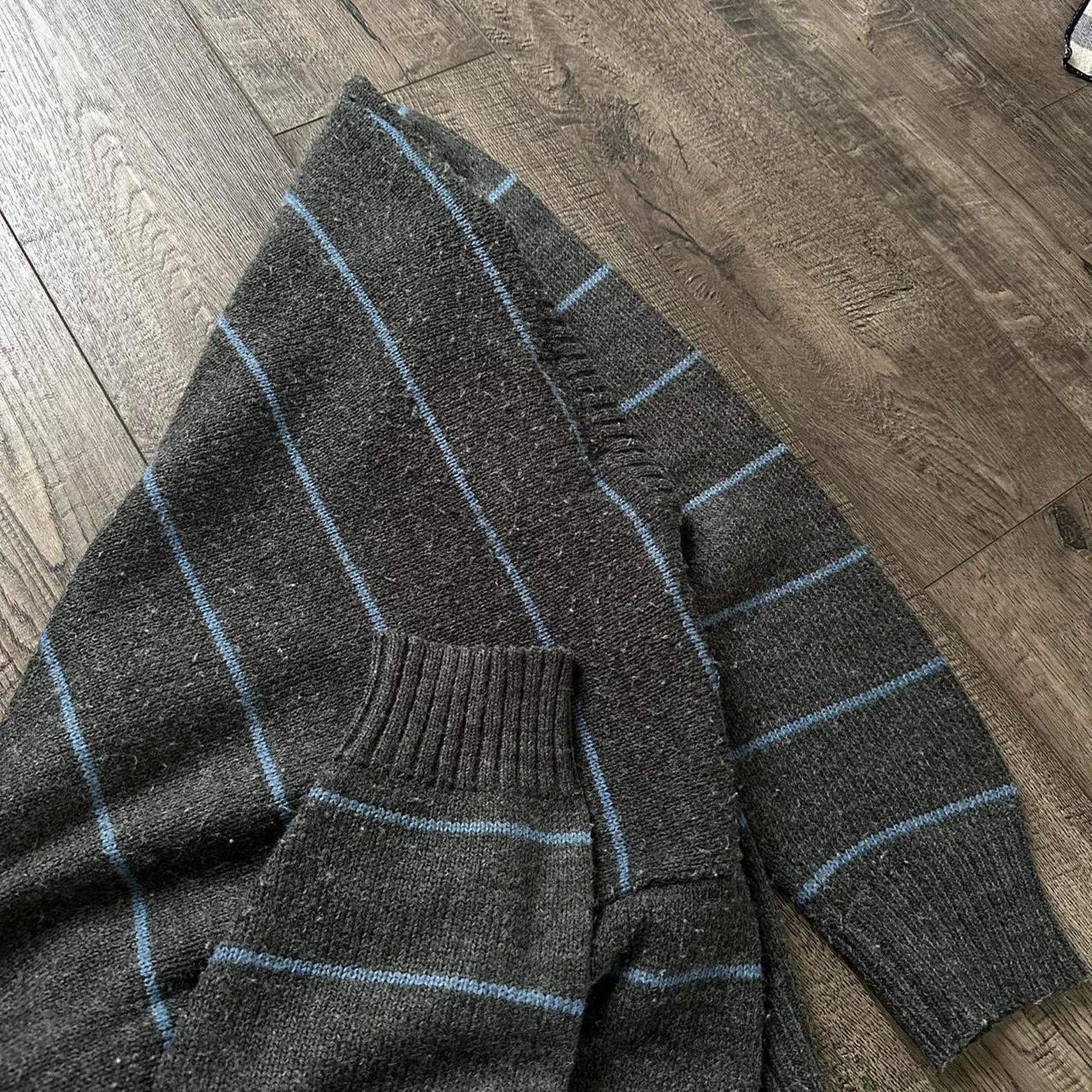 Le TIGRE × Vintage Vintage 70s Le Tigre Striped Preppy Knit Sweater Pullover Size US M / EU 48-50 / 2 - 8 Thumbnail