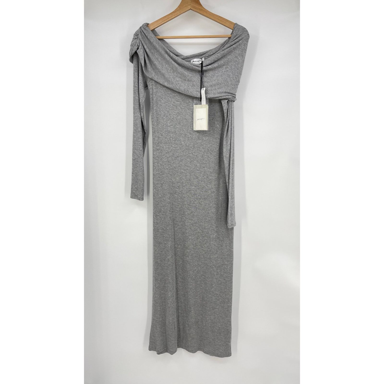 Other the line by K | NWT Maisie Dress Heather Grey Modal XL Size XL / US 12-14 / IT 48-50 - 2 Thumbnail