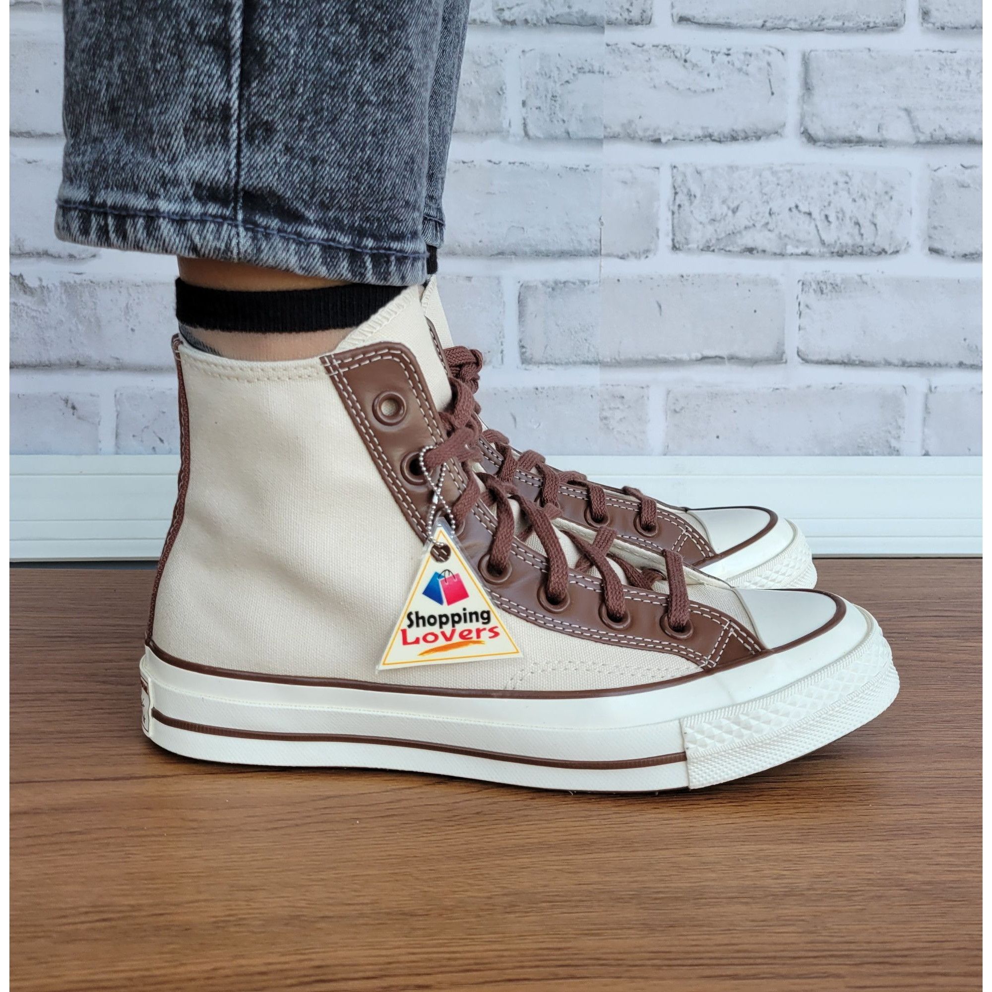 Converse ⭐Converse Chuck 70 High Leather Overlays 5.5 Men's Shoes Sne Size US 5.5 / EU 38 - 3 Thumbnail